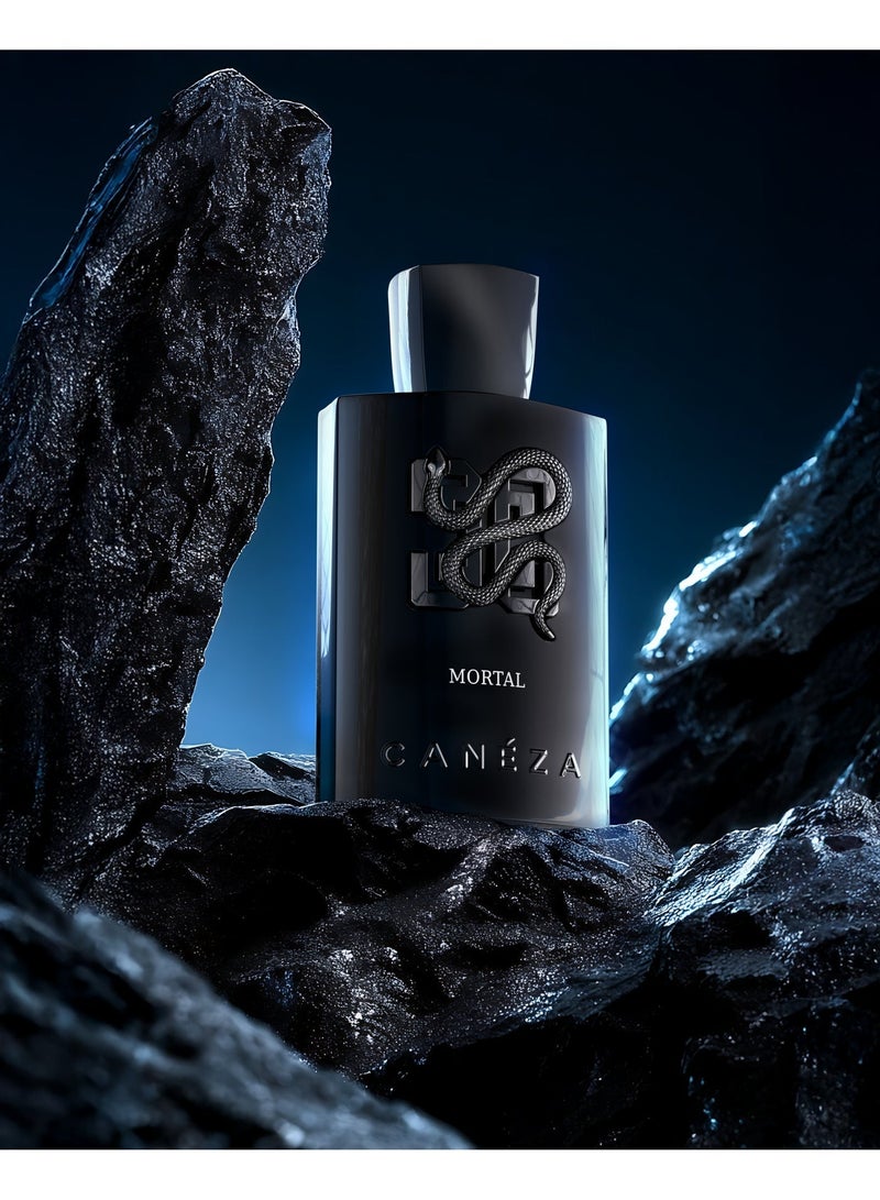 Canéza Mortal Eau de Parfum - Fresh Woody Aromatic Unisex Fragrance with Pineapple, Cedarwood & Amber | Clean Long-Lasting Signature Scent | 100ML - Image 2